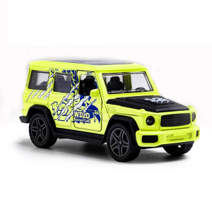 Mô Hình Xe Địa Hình G-Class PG - Tỷ Lệ 1:36 - Khung Kim Loại Tem Wild Adventure - Đồ Chơi Xe SUV Hạng Sang