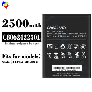 Dimi for BLU Mobile Phone Battery C806242250l New Battery Studio J8 LTE/S0350ww