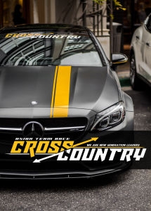 Tem dán kính lái ô tô che nắng chống trầy chống nước bền đẹp Cross Country