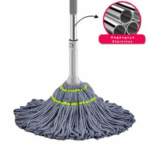 Alat Super Praktis Twist Mop merupakan otomatis peras kain membersihkan lantai gagangnya stainles