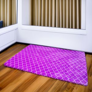 Berkah Saluyu - Karpet Bulu Motif Terbaru Permadani Modern P150 x L100 x T5cm LP
