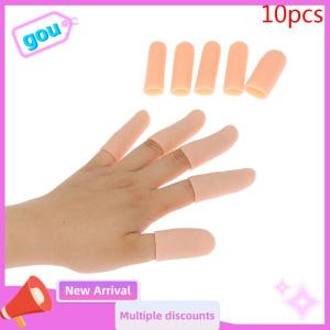 gou 10 cái bộ Silicone gel ống tay Băng ngón tay bảo vệ Pain ngón tay cái cap