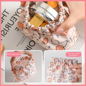 Waterproof Cartoon Mini Shrapnel Printed Lipstick Bag Small pouch for make up tools Storage Bag Keys Coins Makeup Bag