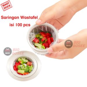 BB7 - Jaring Saringan Wastafel Sisa Kotoran Sampah Makanan Isi 100 Pcs Saring Wastafek Anti Mampet