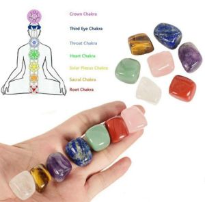 Sét 7 Đá Phong Thủy Thanh Tẩy Bảy Luân Xa