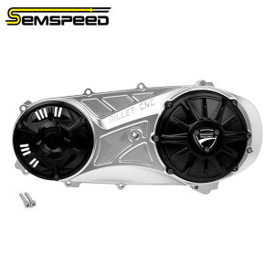 SEMSPEED Motorcycle CNC CVT Crankcase Cover Crank Case Guard For Honda Stylo160 ADV PCX Click Stylo 160 125