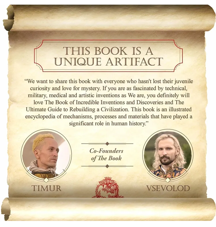 [Unique Artifact] The Ultimate Guide to Rebuilding Civilization Unique Artifact Knowledge Encyclopedia Science Books for Adults
