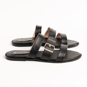 Sendal Flat Wanita 3 strap Size Besar 41 42 43 44 45 Big Size Jumbo