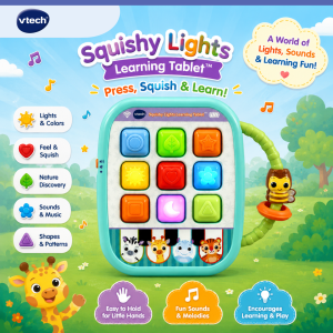 VTECH SQUISHY LIGHT LEARNING TABLET