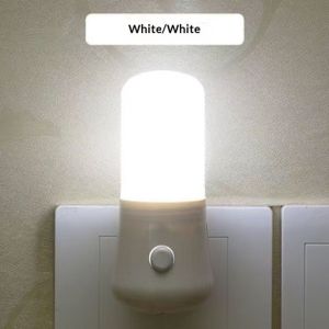 Calcenubes LED đêm đui cắm đèn-trong đèn phòng ngủ cạnh giường ngủ nhà trẻ đọc sách và hành lang với nút công tắc và thiết kế chăm sóc mắt