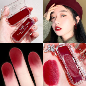 HKHO Party Lipstick Canned Velvet Matte Lip Mud Waterproof and Non-fading Lip Glaze