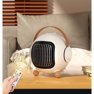 Máy sưởi để bàn TMD công suất 1300w lên nhiệt nhanh có remote - Giảm ồn không gây mùi Tuỳ chỉnh nhiệt độ