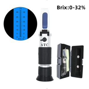Brix Refractometer alat ukur kadar gula manis 0 - 32% / 0 - 90%
