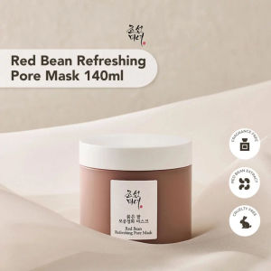 Beauty of Joseon Korean Dynasty Red Bean Cleansing Mask 140ml – Exfoliating & Purifying Clay Mask with Red Bean & Kaolin for Smooth Skin