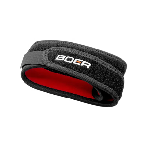 Boer thể thao y học Jumper của đầu gối đai đệm xương bánh chè dây đeo giảm đau đầu gối hỗ trợ cho nam giới và phụ nữ lý tưởng cho osgood-schlatter của Runner của đầu gối patellar tendinitis đen một cỡ cho tất cả