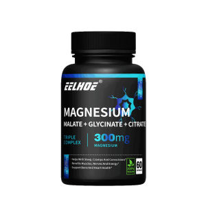 Kompleks Tiga Magnesium. Magnesium Malate Magnesium Glycinate dan Magnesium Sitrat - mendukung kesehatan otot dan tulang