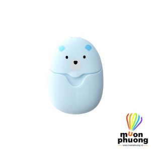 Xà bông xà phòng giấy rửa tay mini bỏ túi hộp dễ thương 50 miếng tiện dụng phù họp sử dụng hàng ngày