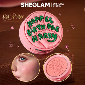 Harry Potter | SHEGLAM Happee Birthdae Harry Blush Rosy Pink Smooth Buildable Natural Flush Face Makeup