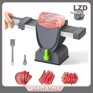 Fresh Meat Slicer Manual Slicers Home Versatile Meat Cutting Tool Thinly Sliced ​​Shredded Pork Manual Fresh Meat 切肉片器 Cleaver Kitchen Knife Set