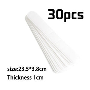 30pcs Cap Liner Sweat Stickers Disposable Cap Anti Sweat Stickers Sweat Absorbent Strip Black/White
