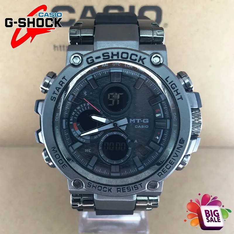 CASIO G Shock Watch Men MTG B1000 Dual Time Japan Sports Watch For