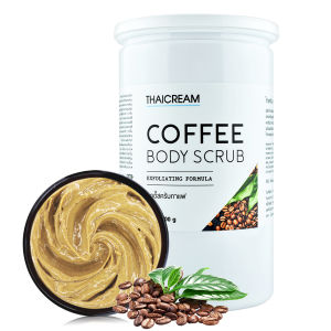 ไทยครีม สครับขัดผิวกาแฟ 1กิโล สครับกาแฟ บอดี้สครับ สครับผิว ครีมขัดผิว spa ขัดขี้ไคล thaicream coffee body scrub