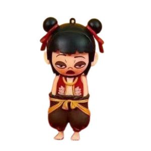Eaura change face doll 四川变脸玩具 chinese opera doll Face Change Opera Face Changing Doll Sichuan Opera Traditional Face Changing Toy Home Decoration 4 Facial Opera Face Makeup Toy Friends Birthday Gifts