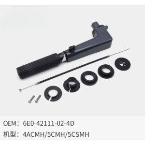 OnlyF U Steering handle/Tiller arm 6EO-42111-02-4D for YAMAHA 4ACMH/5CMH/5CSMH outboard 9N5Q1