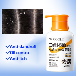 Anti dandruff shampoo psoriasis shampoo scalp shampoo 400ml oil control anti-itch anti-mite psoriasis folliculitis shampoo