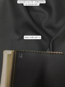 VẢI KAKI CAO CẤP ( FORM ĐỨNG ) MAY QUẦN NAM CÔNG SỞ