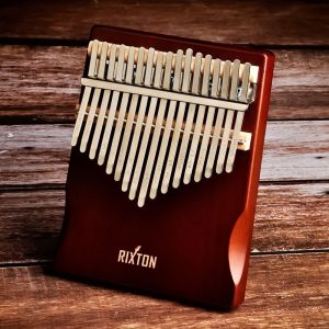 Rixton Kalimba Finger Piano 17 Key Acoustic Piano Mahogany Finger Piano Universal Kalimba
