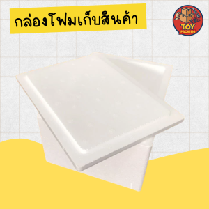 กล่องโฟม 1 กิโลกรัม ลังโฟม กล่องเก็บความเย็น กล่องโฟมเก็บความเย็น foam cooler box ขนาด 1 กิโลกรัม