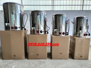 Nồi điện mâm nhiệt đặt bàn nồi dùng để hấp luộc ninh xương 55l