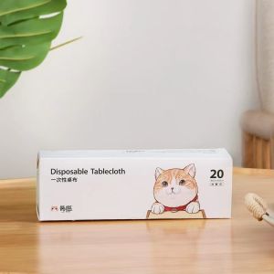 Disposable Tablecloth Waterproof And Oil Proof Rectangular Tablecloth Disposable Tablecloth Waterproof And Oil Proof Thickened Household Plastic