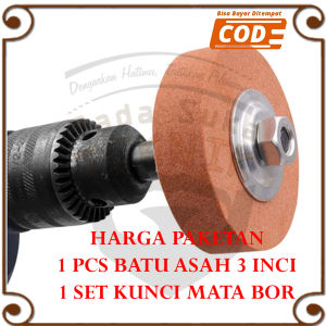 Adaptor Bor Jadi Gerinda Alat Putar Batu Asah Gerinda Poles logam keramik marmer kerajinan kayu