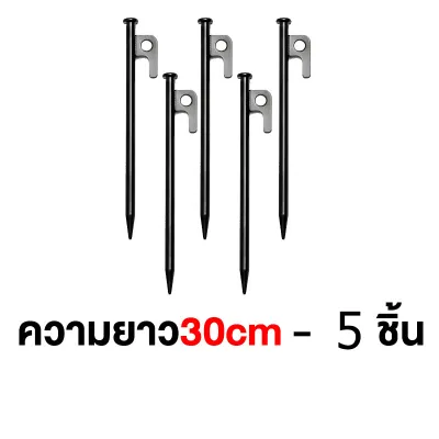 พร้อมส่ง!![COD]สมอบก สมอบกเต้นท์ (1แพ็ค10ชิ้น) สมอบกเหล็กหล่อ ฟลายชีท สมอบกเหล็ก สมอบกเหล็กหล่อ อุปกรณ์เสริมเต็นท์ สมอเต็นท์ tent pegs แค้มป์ปิ้ง รุ่นใหม่ หัวแข็งแรงกว่าเดิม เหล็ก การตั้งแคมป์ 20cm 30cm 40cm แข็งแรง ทนทาน