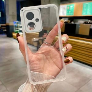 Casing For Samsung Galaxy A06 A 06 Samsung A06 2024 Clear Transparent Soft Fashion Phone Case Full Plated Lens Camera Protection Film Shockproof Back Cover