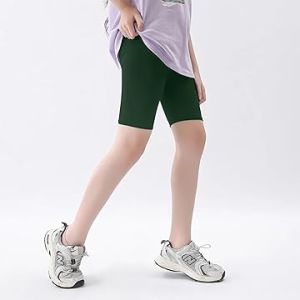 PLAIN SKORT FOR GIRLS AGES 8-15 UP TO PLUS SIZE KIDS SKATER SKIRT WITH CYCLING SHORTS PALDA SHORT Pleated School Uniform