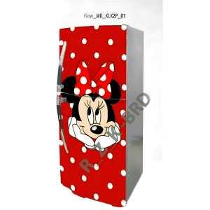 Stiker Kulkas 1 Pintu / Walpaper Stiker Kulkas / Ukuran 120 CM X60 CM / Bagian Depannya / Cetak Sendiri / Motip Karakter/ ( COD ) - Medinah Fasion