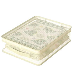 Clear Clothes Storage Bags Moving Bags,with Sturdy Zipper and Handle for Clothing Comforter