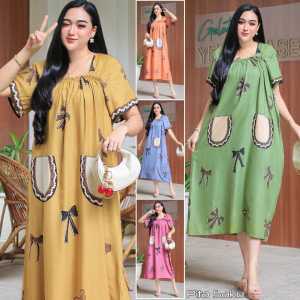 DASTER RAYON JUMBO FUJI - MOTIF CANTIK - MURAH MERIAH - KARET DADA - ADEM NYAMAN