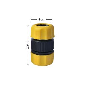 Garden Hose Quick Connector Water Pipe Repair Coupler 4-point Hose Fast Joint Hose Adapter Garden Irrigation Fittings