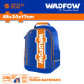 WADFOW Tools Bag Pack Waist Storing Hand Tools Bagpack Kit Polyester Organizer For Electrician & Carpenter WTG4100 WHT. 