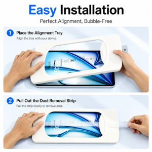 New Arrival iPad Tempered Glass Screen Protector Easy Installation Bubble‑Free HD Film