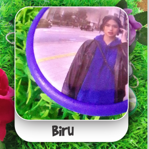 (Min. Order 10) Gantungan Kunci Custom 2 Sisi Free Design Varian Warna