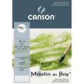 Canson Moulin du Roy Watercolour Paper 100% Cotton Quality Sheets Paper 康颂 莫朗水彩画册全棉浆300g 细纹 纯棉水彩纸. 