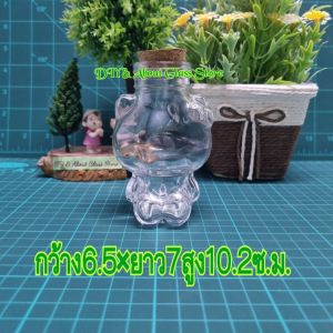 ขวดแก้วรูปทรงแมวคิตตี