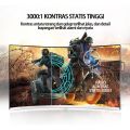 24-inci  27-inci layar LED lengkung ultra-tipis layar komputer desktop gaming 1080P VGA + HDMI monitor resolusi tinggi. 