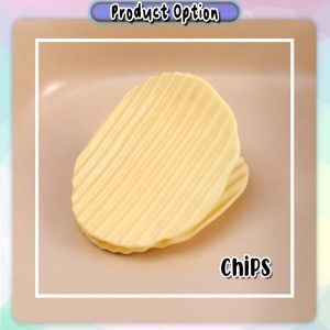 [Little B House] Cute Potato Chip Clips Food Bag Sealer Sealing Clips Folder Handbook Stationery 创意薯片夹 Clip Kertas - ST14