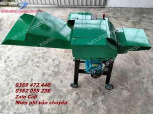 Máy băm cỏ voi cây ngô cây mía... motor 4hp dành cho trang trại